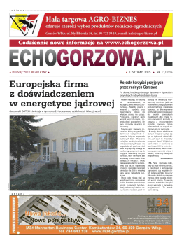 Listopad 2015 - echogorzowa.pl