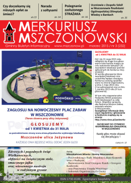 MM_marzec_2015 - Mszczonów, Urząd Miasta i Gminy