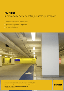Multipor - innowacyjny system potrójnej izolacji stropów