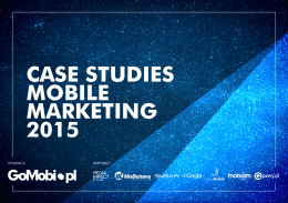 CASE STUDIES MOBILE MARKETING 2015