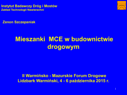 II Warmińsko-Mazurskie Forum Drogowe