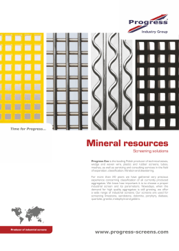 Mineral resources Mine