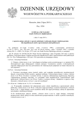Uchwała Nr VI.42.2015 z dnia 11 maja 2015 r.