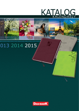 01 Katalog kalendarzych 2015 w3.indd - DAN-MARK