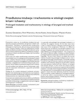 pełna wersja PDF - Otorynolaryngologia