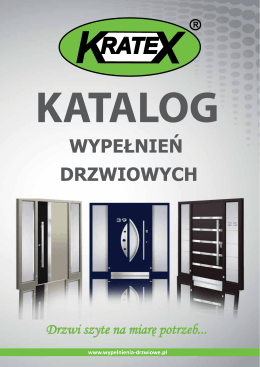 Katalog wypełnień drzwiowych 2015