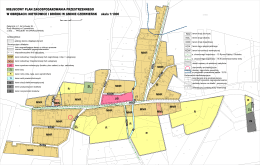 NIETKOWICE I BRÓDKI W GMINIE CZERWIEŃSK skala 1:1000