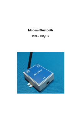 Modem Bluetooth MBL-USB/UK - uk