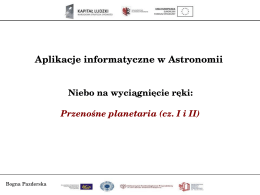 Przenośne planetaria