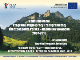 Podsumowanie Programu - konferencja - PL