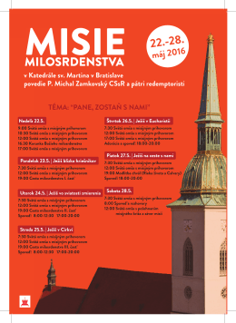 misie v katedraleA4 - Katedrála sv. Martina v Bratislave