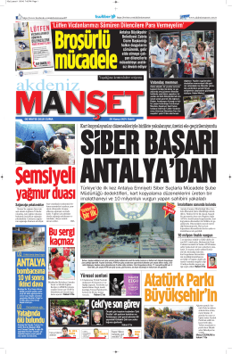 yağmur duası - Antalya Haber - Haberler