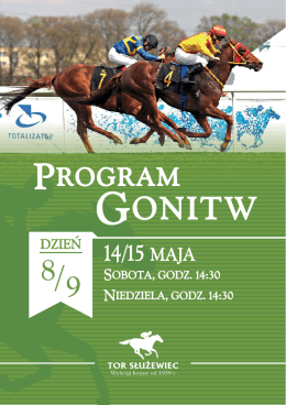 Program Gonitw na 14-15.05
