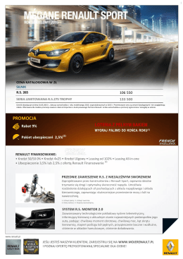 promocja - Renault ALCAR