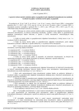 uchwała nr xi/131/2015 rady gminy krasnopol