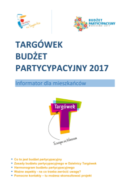 Informator - Urząd dzielnicy Targówek