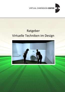 Ratgeber Virtual Design - Kompetenzzentren Region Stuttgart