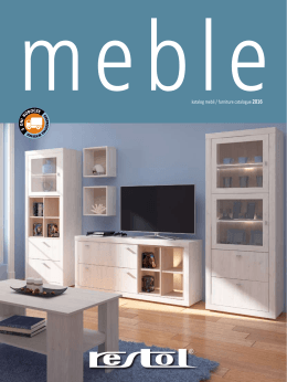 RESTOL Katalog Meble 2016
