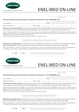 Dostęp do systemu ENEL-MED on-line