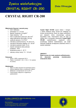 CRYSTAL RIGHT CR-200