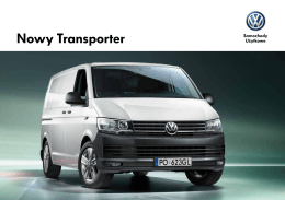 Nowy Transporter - Volkswagen samochody użytkowe. VW dostawcze