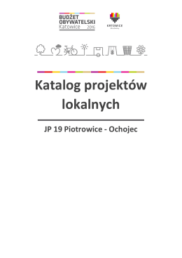 Katalog projektów lokalnych