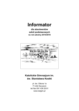 Informator 2015-16