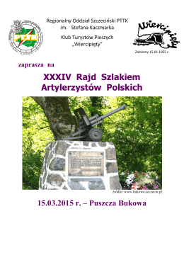 XXVIII Rajd Szlakiem Artylerzystów Polskich – 15
