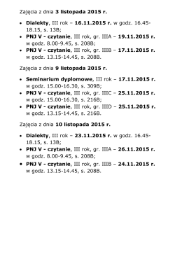 PNJ V - czytanie - in.tu.koszalin.pl