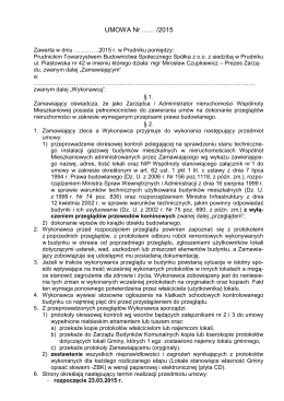 Umowa na przeglady roczne_gaz_2015