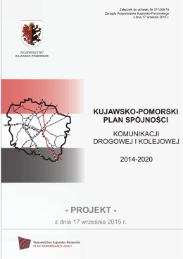 Kujawsko-pomorski plan spójności komunikacji drogowej i kolejowej