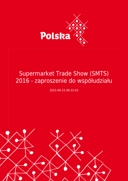 Supermarket Trade Show (SMTS) 2016