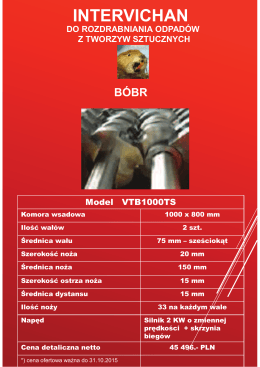 VTB1000TS - Intercal