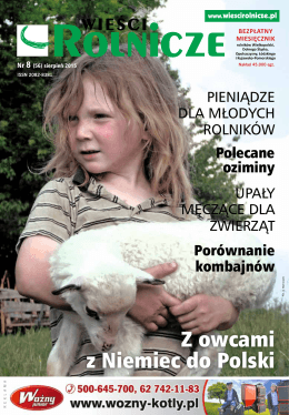 Z owcami z Niemiec do Polski