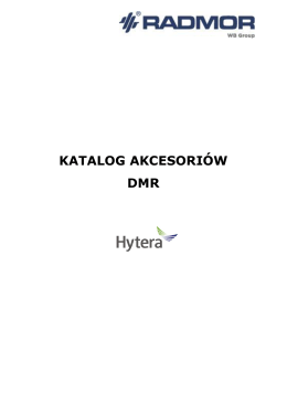 Katalog akcesoriów firmy Hytera (dmr_akcesoria_Hytera