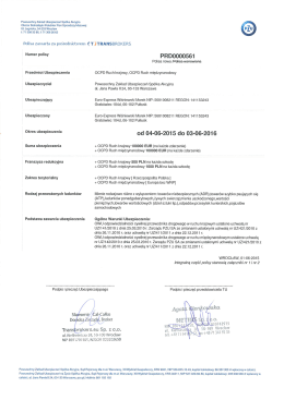 Polisa OCP - Euro-express