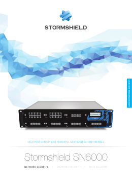 Stormshield SN6000 - BIT