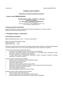 Formularz OI-2402-06_15 - Sąd Rejonowy Lublin