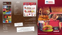 Zobacz menu - United Chicken