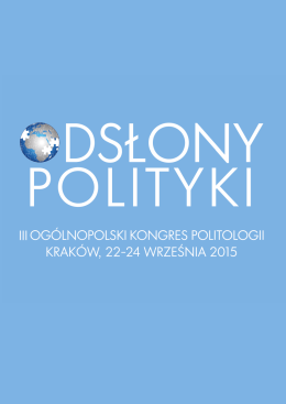 Odsłony polityki - III Kongres Politologii