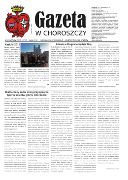 123 - Gazeta w Choroszczy