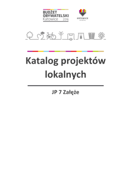 Katalog projektów lokalnych