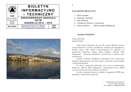 Biuletyn nr 2/2015