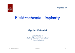 Wyklad 9 bioelektrochemia i implanty