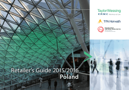 Retailer`s Guide 2015/2016 Poland