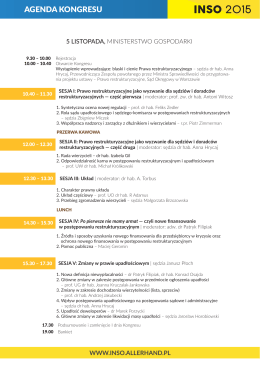 INSO2015 - Agenda (WWW-m)