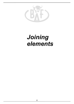 Joining elements