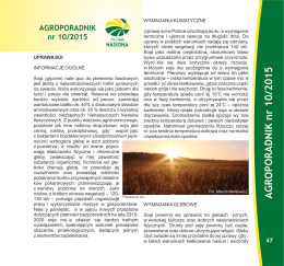 AGROPORADNIK nr 10/2015 - Top Farms Agro Sp. z oo