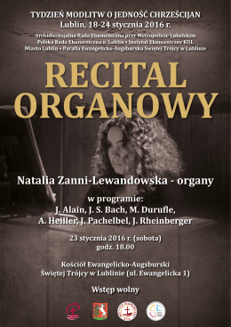 Natalia Zanni-Lewandowska - organy