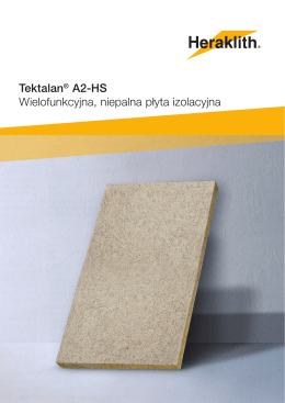 Tektalan® A2-HS Wielofunkcyjna, niepalna płyta